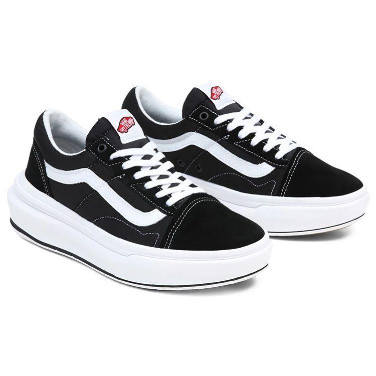 Vans Черно-белые кроссовки унисекс Old Skool Overt ComfyCush VN0A7Q5EBA2