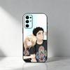 Для пар Мой Д-У Дорогой Марин Печатный Чехол для Телефона для Samsung S25,S24,S21,S22,S23,S20,Ultra,S26,Plus,Fe,Note,5G Черный Чехол