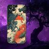 Nine tailed fox Phone Case For iPhone 17,16,15,14,13,12,Pro,Max,Plus,E,SE4,Air,Mini Black Soft Box