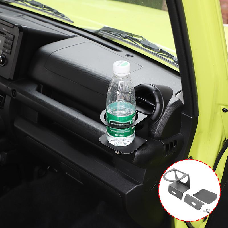 Автомобильный подстаканник, держатель-органайзер для бутылок с напитками для Suzuki Jimny 2019-2023, аксессуары, 1 шт.