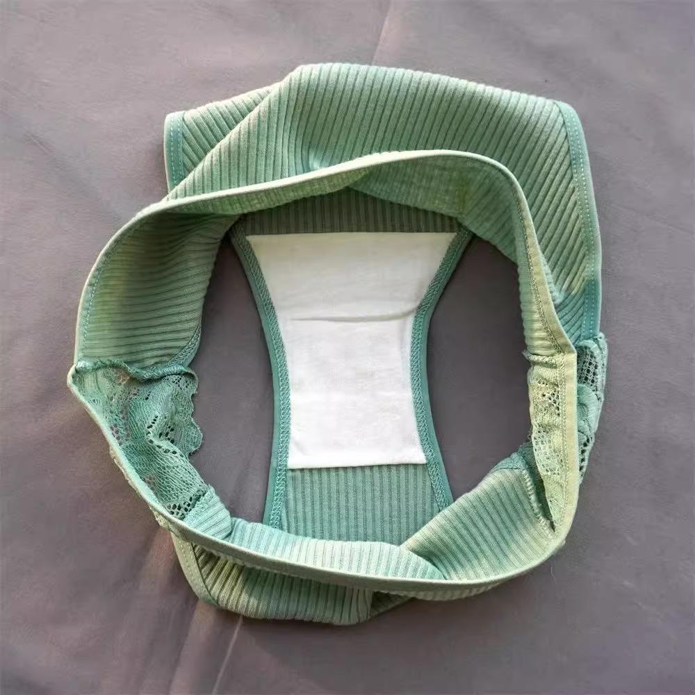 3 Pieces Women's Pure Cotton Underwear Women's Soft and Comfortable Girl Large Size Medium and Low Waist Triangle Underwear Fashion Sports Panties