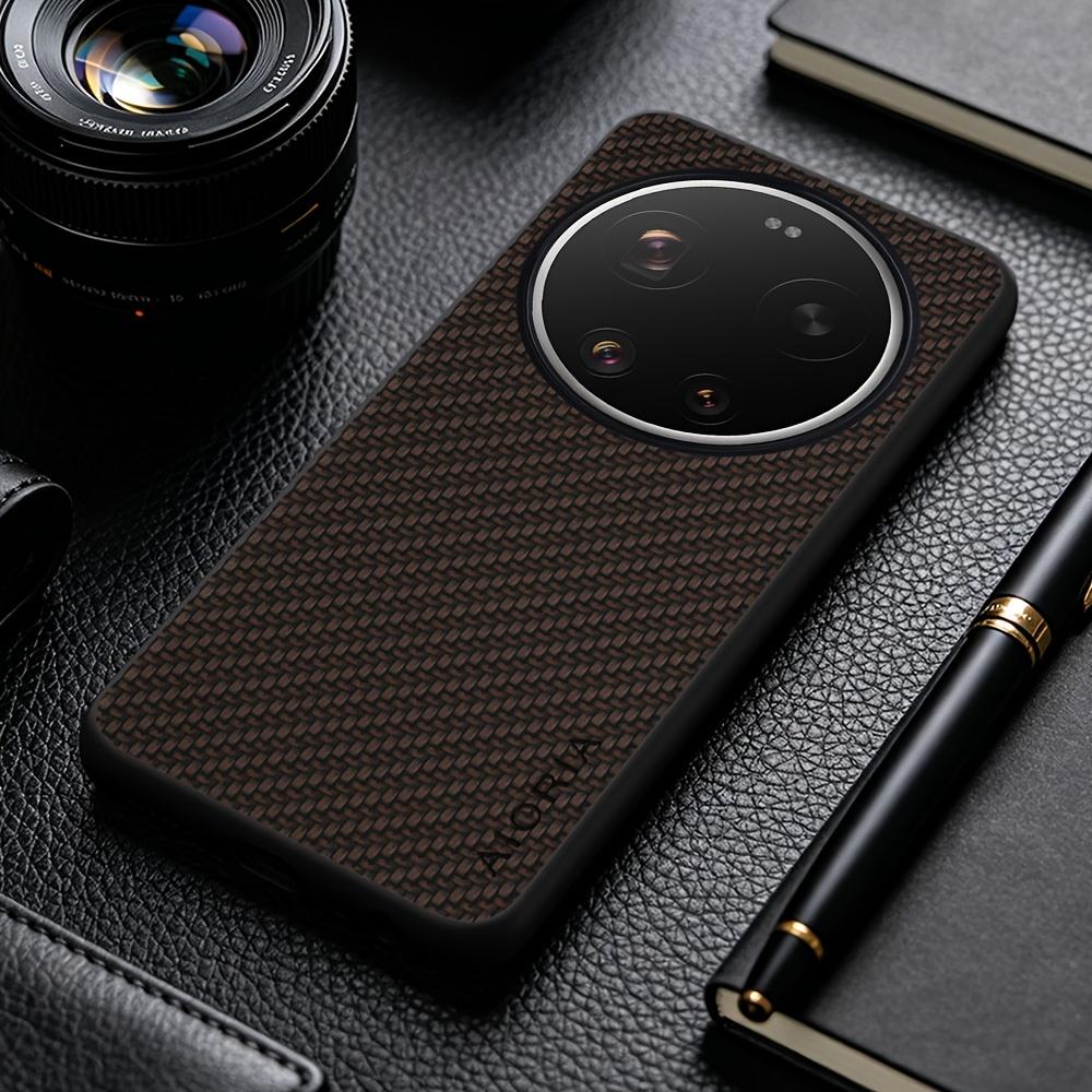 Чехол для телефона: Новый стильный чехол в стиле Business Casual для телефона Xiaomi 17T Pro 17 Pro Max Ultra, искусственная карбоновая кожа, синтетическая кожа, чехол для телефона