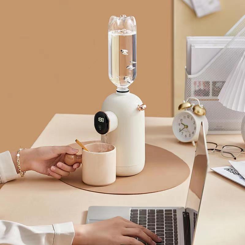 1600W Instant Heating Water Dispenser Electric Pump 3s Fast Heat Dispensador Quantitative Bucket Bottle Dispenser Travel Home