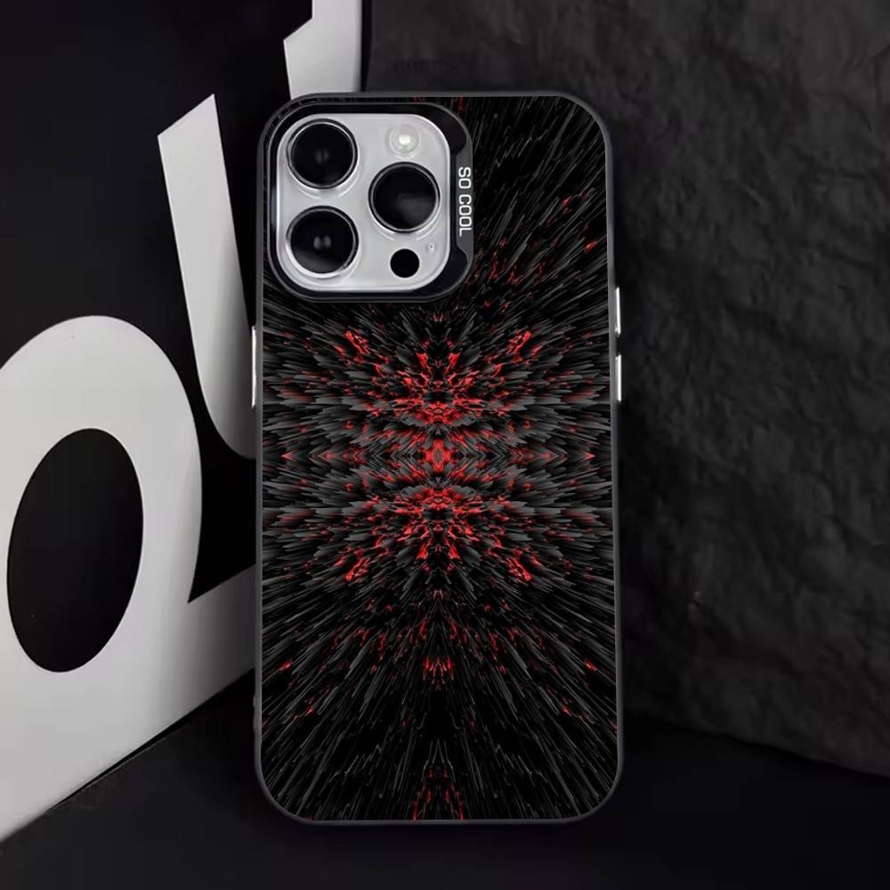 Узор под карбон Чехол для телефона для iPhone 17,16,15,14,13,12,11 Plus,Pro Max,XS,Разноцветный Серебристо-черный Чехол