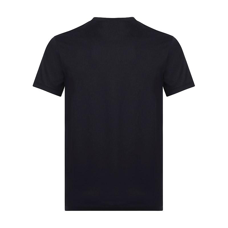 Emporio Armani Мужская повседневная футболка с коротким рукавом и круглым вырезом с логотипом орла, топ 3G1TL6-1JHWZ-F951