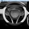 Высококачественная кожаная оплетка на руль автомобиля для Toyota RAV4 RAV-4 2019 2020 2026 2026 2026 2026 2026 Автомобильный руль