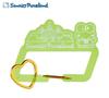 Sanrio Kero Kero Keroppi Акриловый карабин с кольцом в форме сердца Япония НОВЫЙ