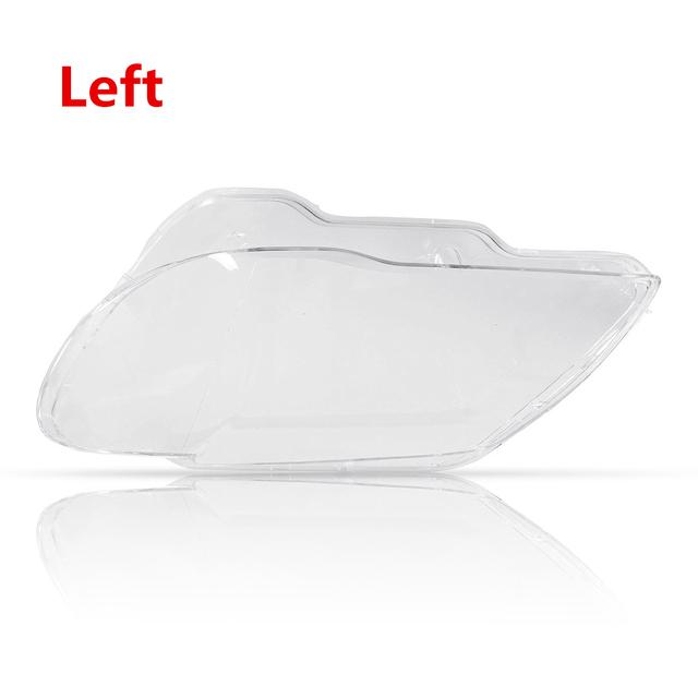 Пара линз для автомобильных фар, абажур, стеклянная крышка для BMW 7 серии E65 E66 2005-2008, крышка фары