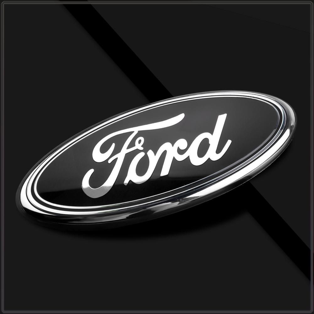 11,5x4,5 см Наклейка-значок Ford для задней части автомобиля Ranger Escape Mondeo Fusion Fiesta Kuga Edge Focus Mustang Наклейка на крышку багажника Автомобильные аксессуары с логотипом
