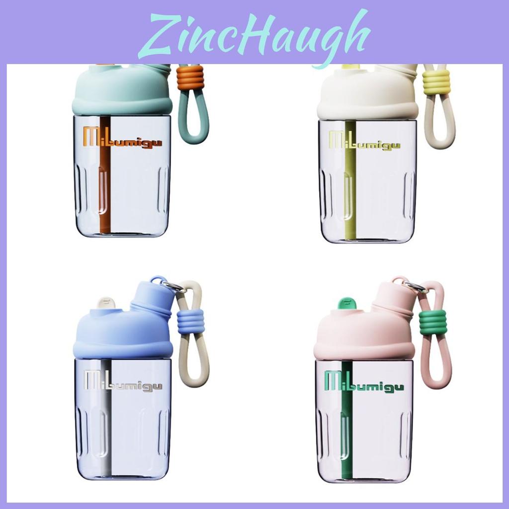Современная и минималистичная бутылка для воды Tritan с соломинкой для мальчиков и девочек, идеально подходит для использования в офисе, дома и в машине