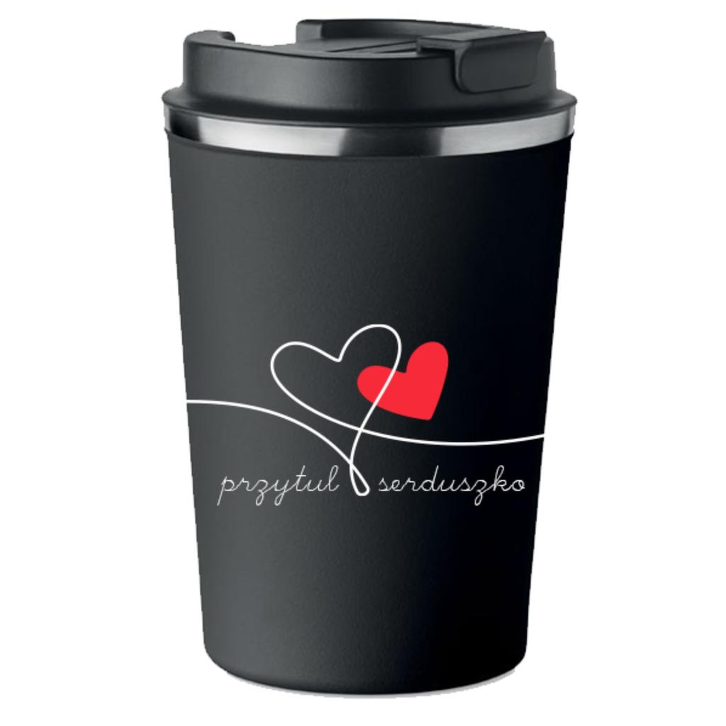 Premium Thermal Mug Valentine's Day Hug Heart Love Hearts KT_188