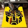 1pc Bumblebee5 Design Printed Area Rug Carpet for Bedroom Living Room Home Decor Rugs Mat Non Slip Mat Rug for Bedside