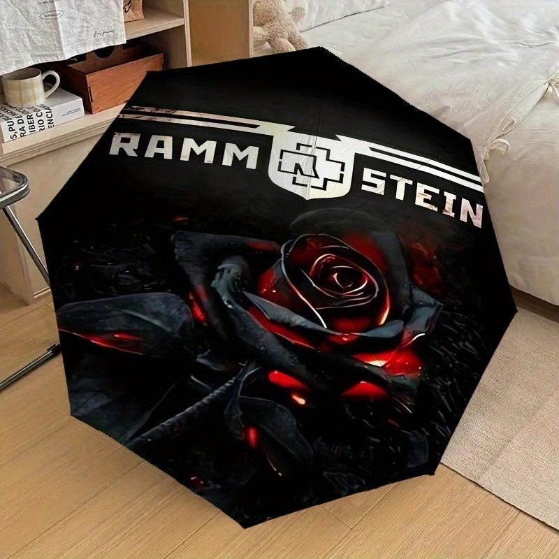 1 шт. Зонт Rammstein, тематика Розы, Высококачественный, Автоматическое Открытие и Закрытие, Многофункциональный Зонт G0811010
