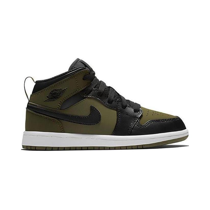 Jordan 1 Mid Olive Canvas PS 640734-301