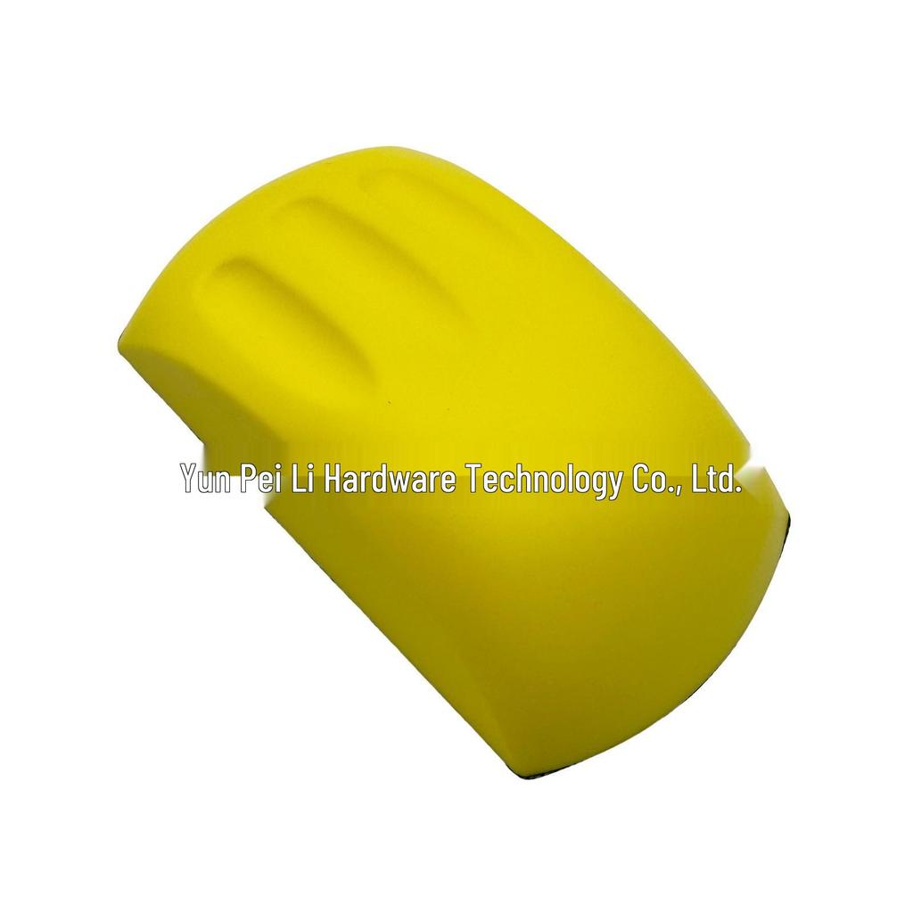 Round Hand Sanding Pad with Self-Adhesive Sandpaper for Car Polishing and Cleaning