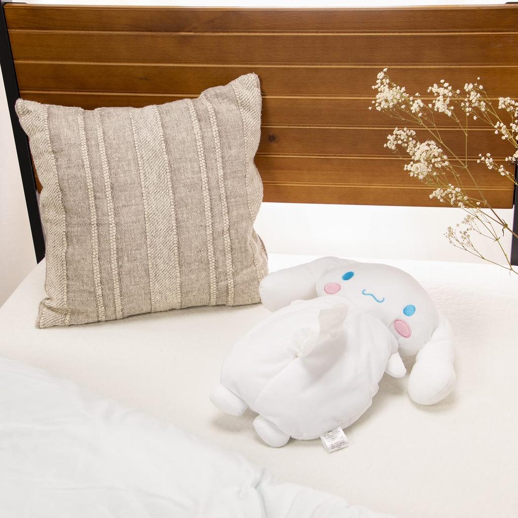 MORIPiLO Sanrio Подвесной держатель для салфеток Коробка для салфеток Мягкая и милая Автомобильная плюшевая бумага SANRIO Morishita Pillow (Настенный чехол Cinnamoroll) приблизительно. 40см,