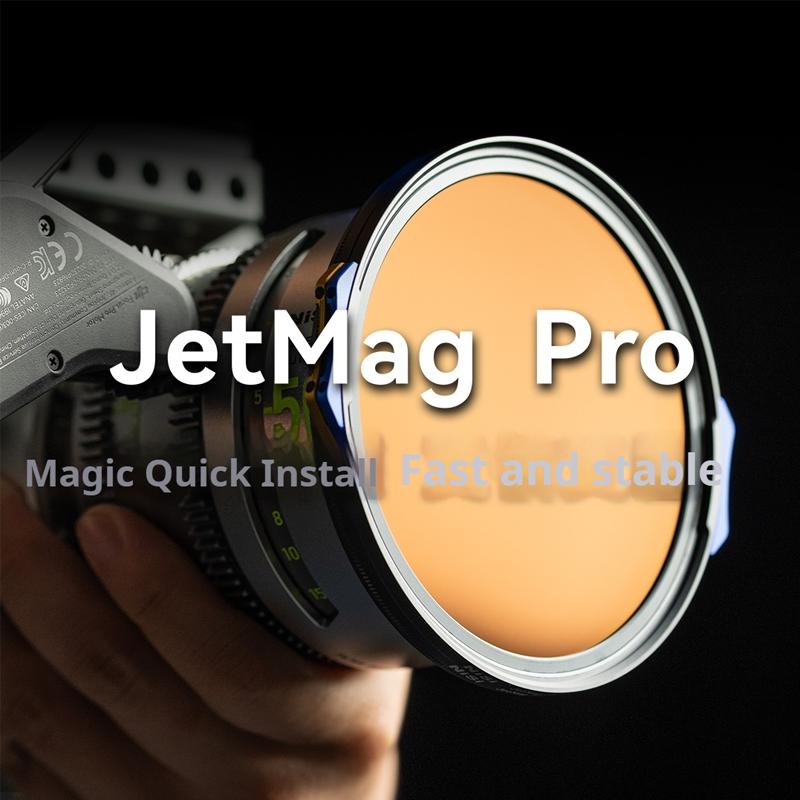 NiSi JetMag Pro Camera Magnetic Filter Kit for Polarizing Flexible Focus Lens Dimming Lens UV Protective Lens for Photography