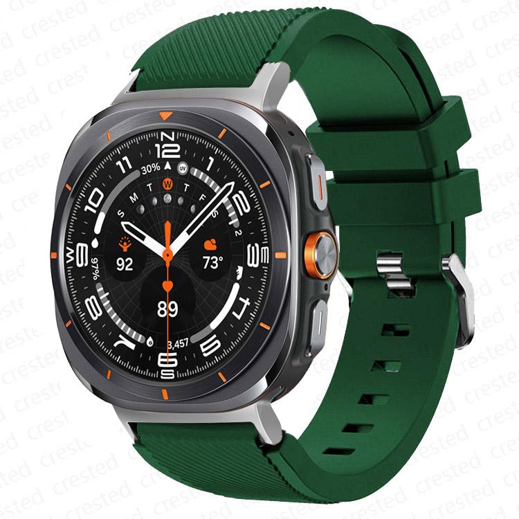 Силиконовый ремешок для Samsung Galaxy watch 7 FE 44 мм 40 мм браслет Аксессуары correa Спортивный браслет galaxy watch 7 ultra 47 мм 40 Ремешок