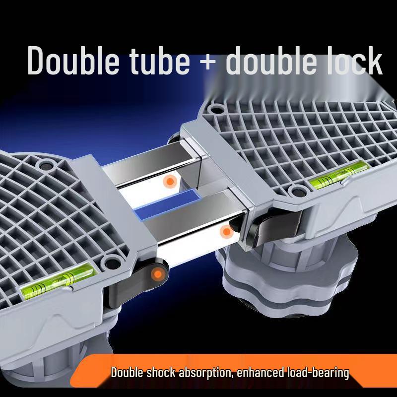 Регулируемая подставка для бытовой техники: Мобильная, Вентилируемая, Влагостойкая Стойка для Холодильника и Стиральной Машины