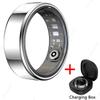НОВОЕ Умное Кольцо Bluetooth Монитор Здоровья Кислород в Крови Сон Частота Сердца Мультиспортивный Режим Водонепроницаемое IP68&5ATM Кольца Подарки на День Рождения