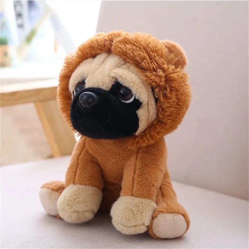 Stuffed Animals Pug Dog Plush Toys Rabbit Elephant Bulldog Dogs Plush Stuffed Sharpei Dog  Birthday