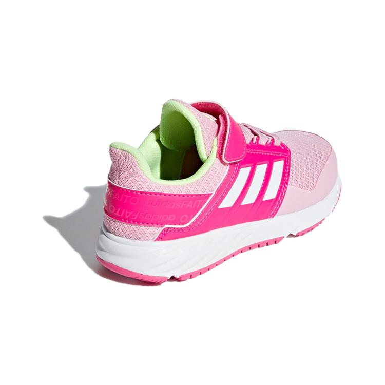 Adidas Fortafaito El K Comfortable Slip Resistant And Breathable Low top Kids' Running Shoes Pink White Kids' F36104