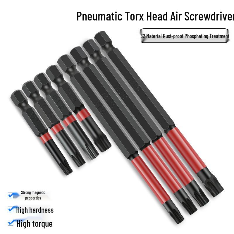 Магнитный бит Torx S2 для пневматических/электрических шуруповертов