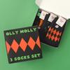Подарочный набор Monosocks из 3 предметов - Ollimoli Черный