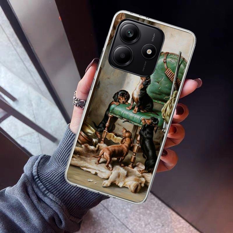 Hunter Dog Hunting Phone Case For Xiaomi Redmi Note 15 14 14S 13 12S 12 Pro Plus 11S 11 10S 10 4G Cover 11E 11T 5G Print Fundas