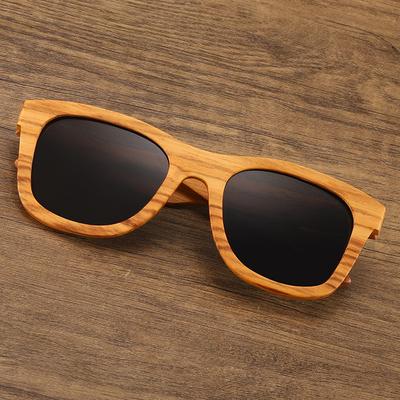 Ретро Квадратные Деревянные Солнцезащитные Очки Модные Женские Мужские Роскошный Бренд Солнцезащитные Очки Винтажные Уличные Защитные Очки для Вождения Мужские Женские Очки УФ400