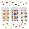 1440 Pcs Star Stickers for Reward Tiny Glitter Star Stickers in Multiple Colors Behavior Reward Stickers for School Classroom T