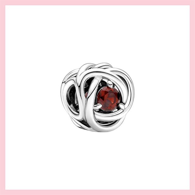 Бусины из стерлингового серебра 925 пробы с кубическим цирконием, подвески "Всевидящий глаз", подходят к оригинальному браслету, ювелирные изделия