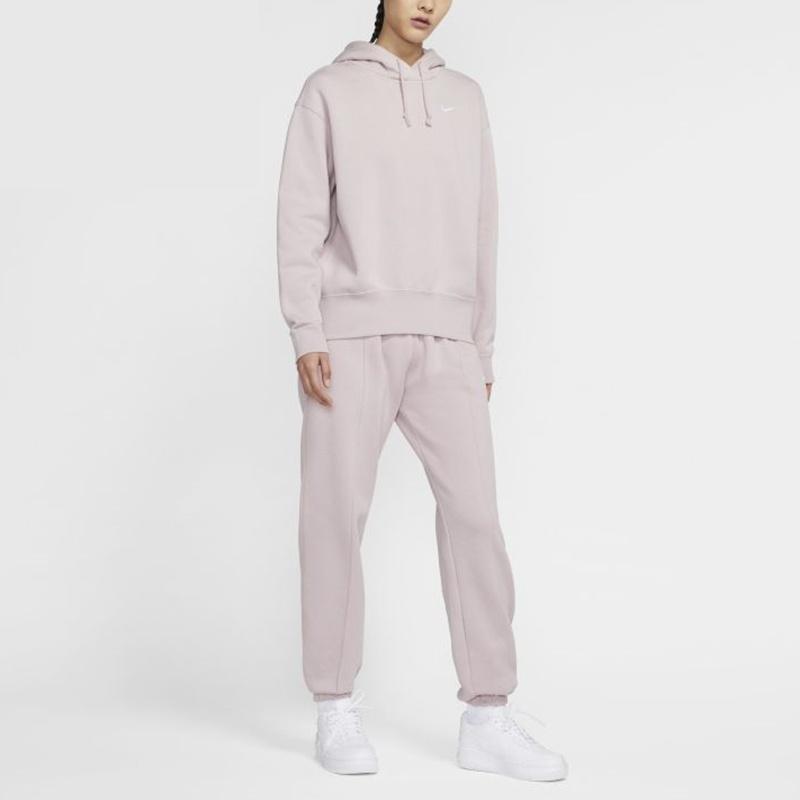 (WMNS) AS W Nike Sportswear Hoodie FLC TREND CHAMPAGNE Women's CZ2591-645