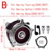 RSD Turbine Air Cleaner Chrome Intake Filter For Harley Sportster XL 48 883 Dyna V-Rod Softail Fat Boy Touring Ultra FLHR FLHX