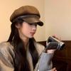Autumn And Winter British Retro Newsboy Painter Hat Duckbill Beret Octagonal Hat