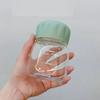 10.2oz Mini Water Bottle Plastic Clear Milk Cup Portable Reusable Drinking Cups Summer Drinkware Travel Outdoor Birthday Gifts