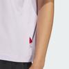 Adidas Sports Lifestyle Series Casual Woven Short Sleeve T-Shirt Women T-Shirts Light-Purple JZ4159