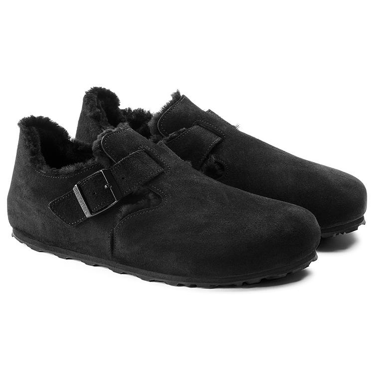 Birkenstock Замшевые тапочки с принтом логотипа 1014961