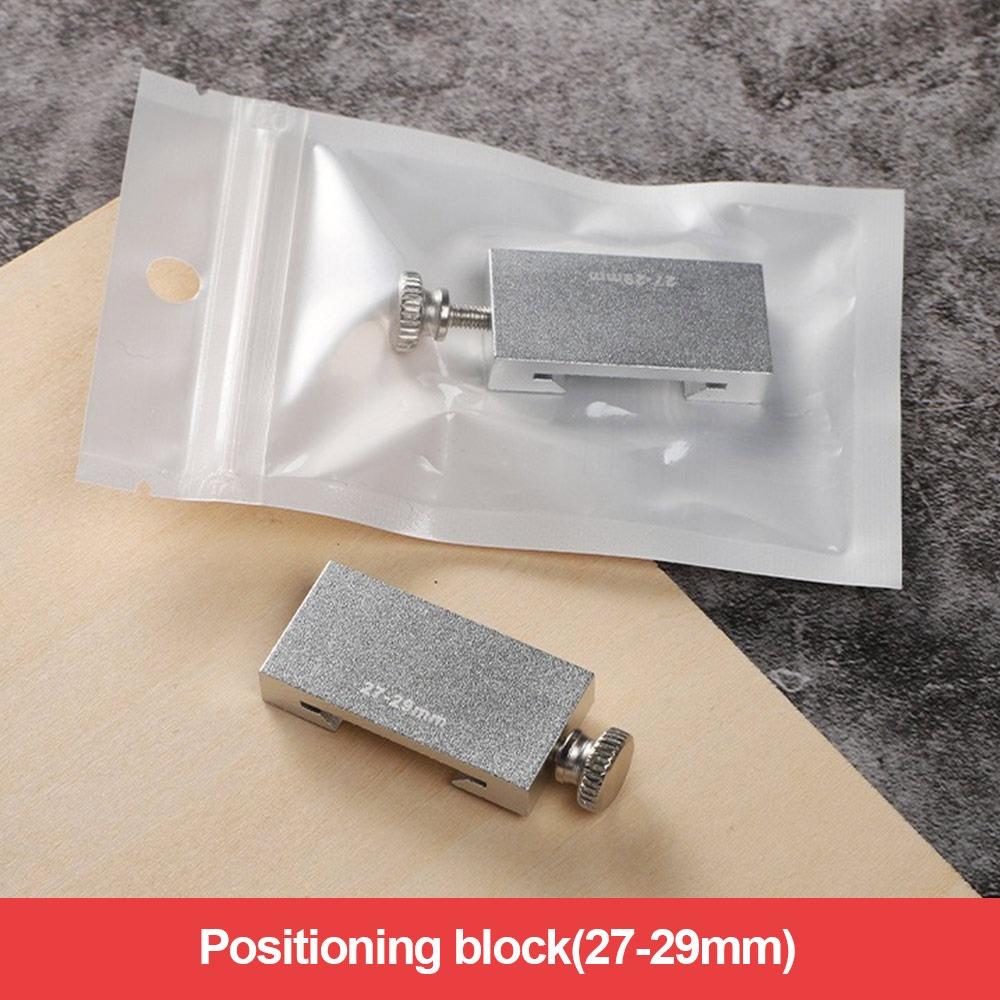 Accurate Positioning Marking Gauge Metal Straight Ruler Steel Ruler Slide Stop Carpentry Work