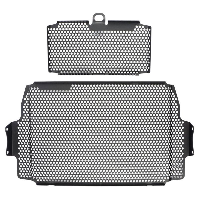 Compact Motorcycle Radiator Guard Protector Grille Cover For Ducati Multistrada 950 1260 1200 Enduro Pro Oil Cooler Guard