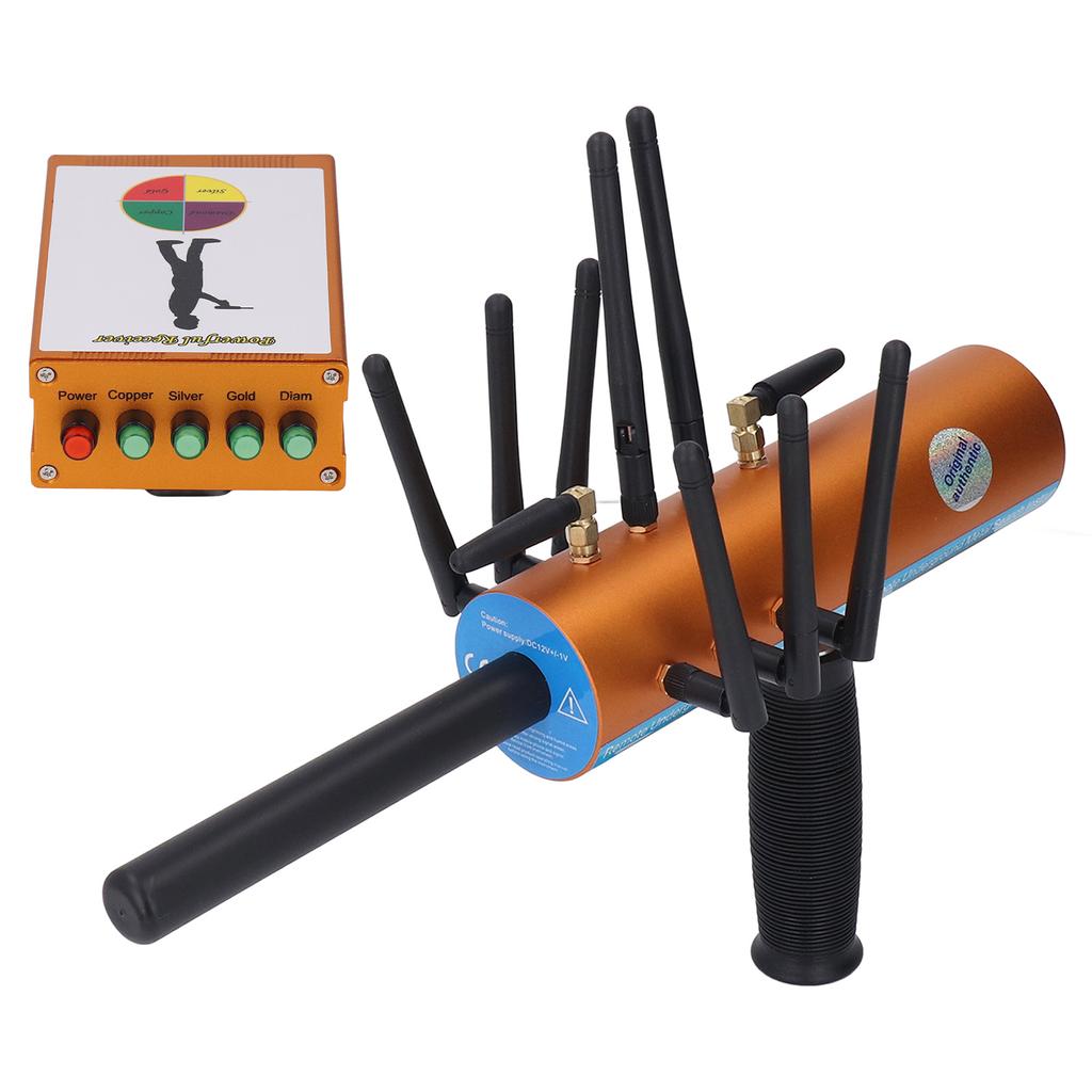 Remote Underground Metal Detector High Accuracy Scanner Gold Silver Finder