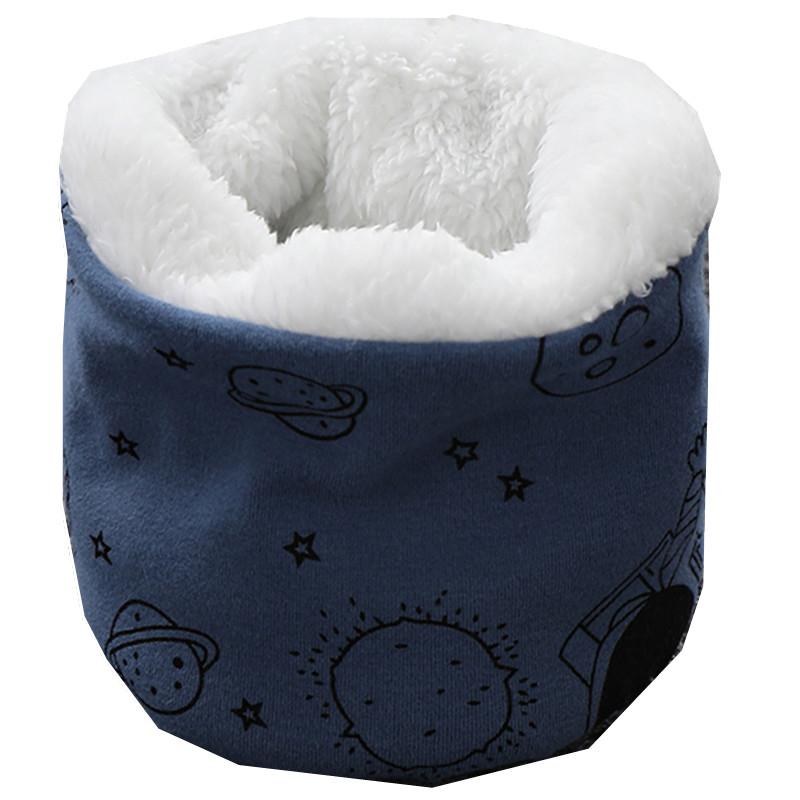 Новый Плюшевый Детский Шарф Весна Осень Зима Детский Теплый Шейный Платок Толстый Детский Воротник для Мальчиков Девочек Детская Буфанда