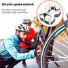 Bike Spoke Wrench Heavy Duty Figure 8 Cycling Road Mountain Bicycle Rim Adjustment Spoke Spanner Repair Maintenance Tool Bike Accessories
