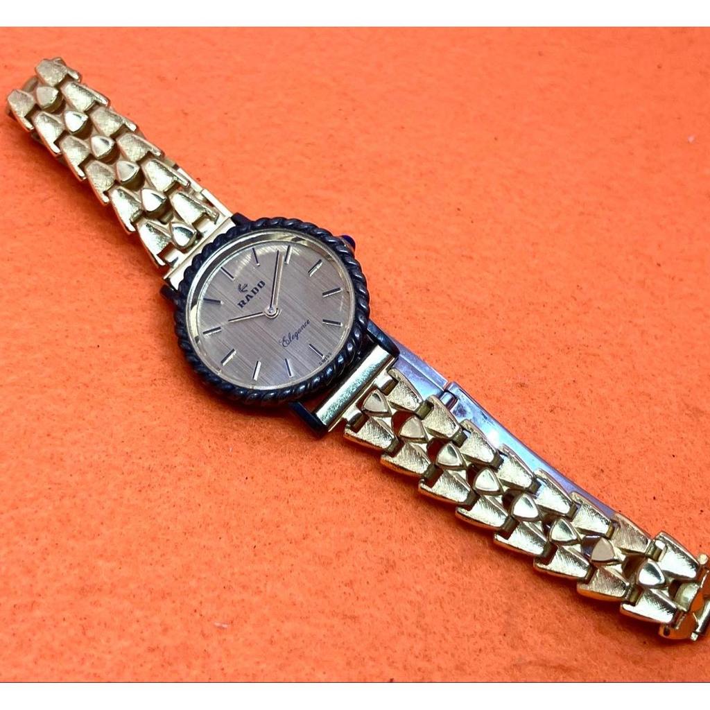 Б/у Серебряный SILVER925 RADO Elegance Rado Elegance часы с ручным заводом