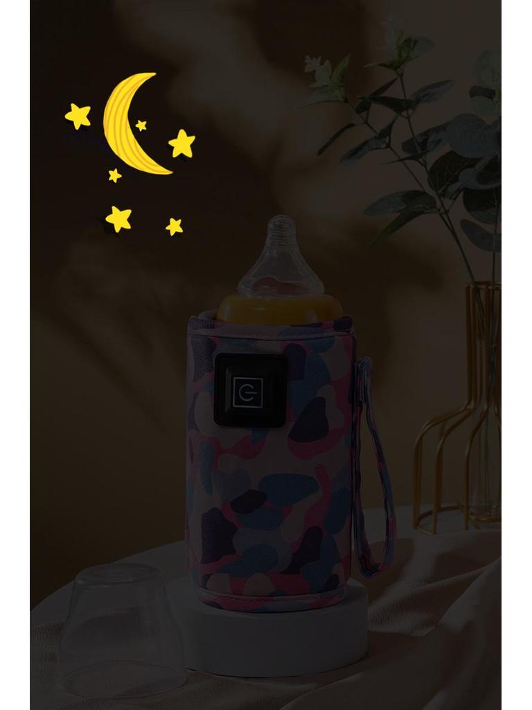 Портативный чехол для детской бутылочки с изоляцией и подогревом