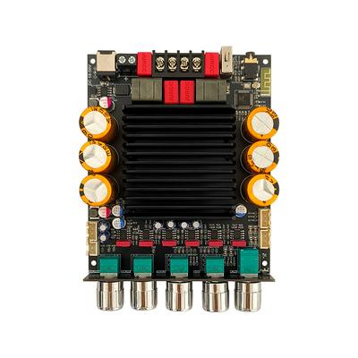 ZK-SUB600 300 Вт+300 Вт+Плата усилителя сабвуфера DC 18-50 В С расширением сабвуфера BT Плата усилителя Чип TPA3255 2.0+Канальная мощность