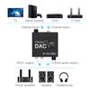 Цифро-аналоговый аудиоконвертер 192 кГц 24 бит ЦАП Конвертер Оптический коаксиальный вход RCA 3,5 мм Аудио