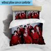 3PCS K-pop Group Stray 3pcs Bedding,Including 3PCS Duvet Cover And 2pcs Pillowcases Perfect for Christmas,Ideal for Bedroom, Dormitory