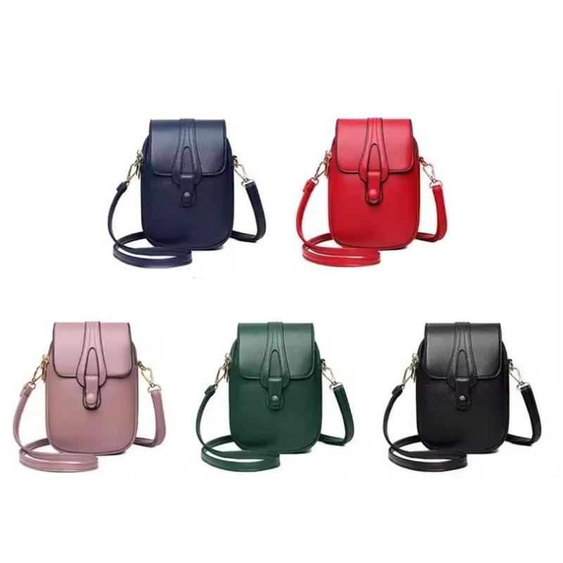 Женская сумка через плечо для мобильного телефона, сумка на молнии, чехол для телефона, держатель для карт, кошелек, клатч