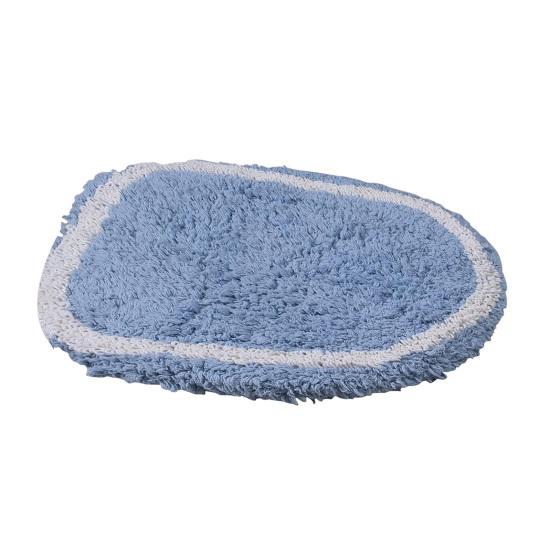 Yousheng Toilet Mat Safety Elastic Easy Installation Bright Color Toilet Cover Hotel Bathroom Decor Elastic Fit Toilet Accessory